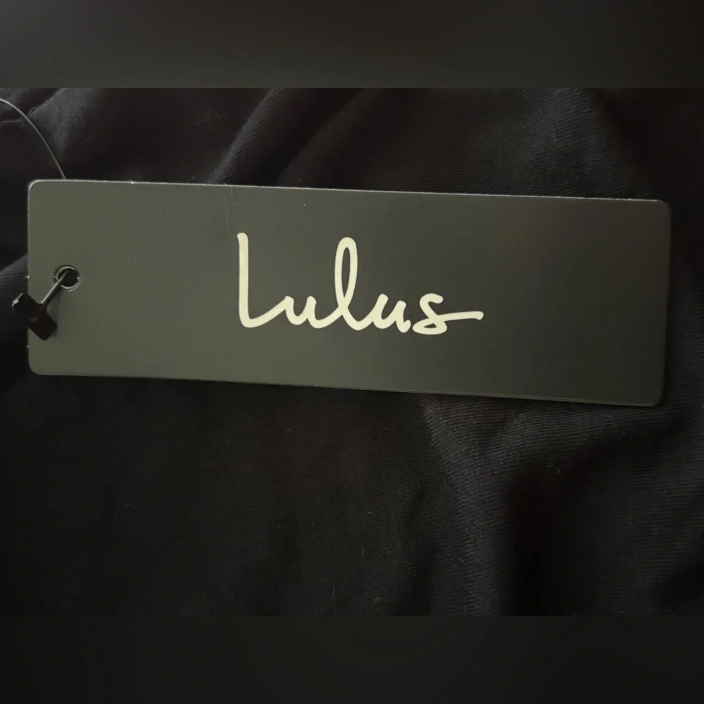 Lulu's Classic Black Turtleneck Dress - Picture 4 of 8